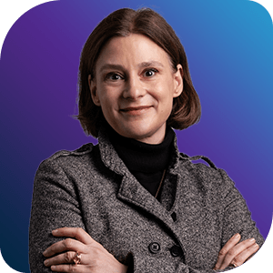 A professional headshot of Constance Baroudel