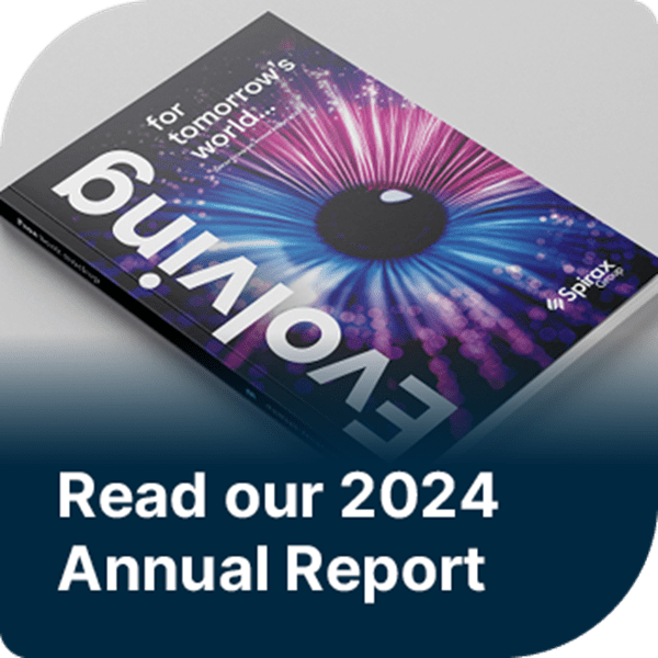 A photograph of our 2024 Annual Report with the overlaid text 'Read our 2024 Annual Report'